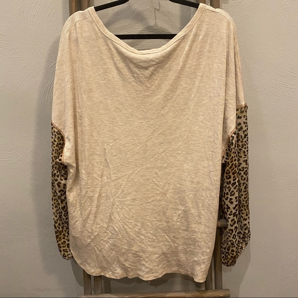 NWOT Botanique Cheetah Print Thermal - Picture 7 of 7